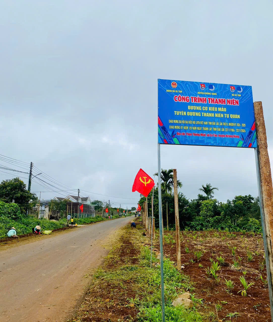 cong trình đường cờ kieu mẫu
